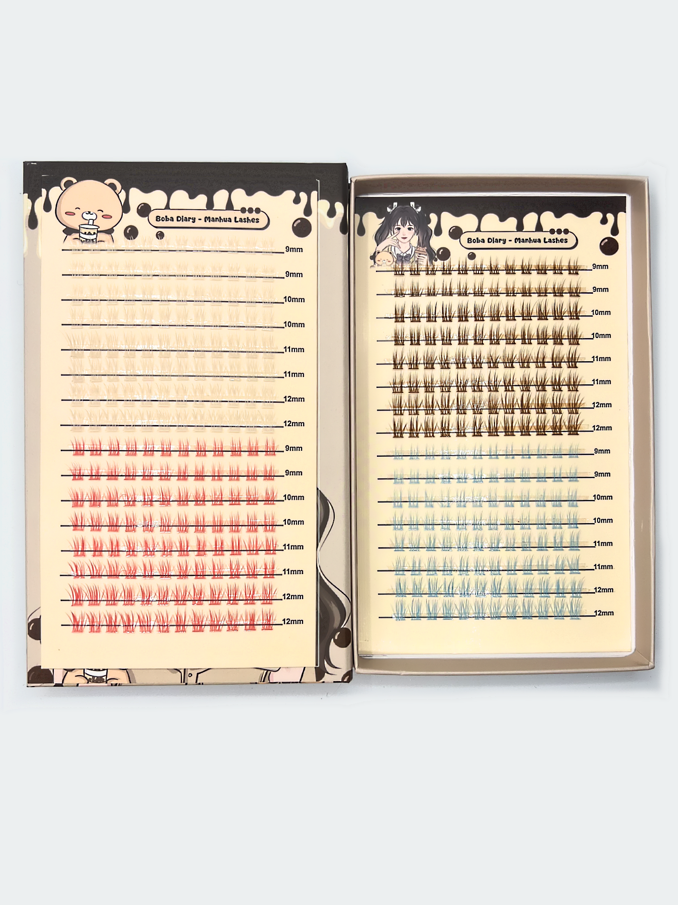 Boba Diary Manhua Manga Lash Clusters Book