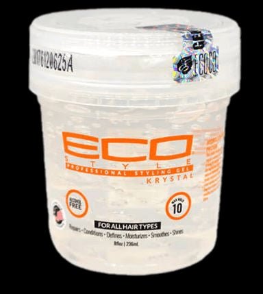 Eco Style Krystal Clear Styling Gel, 8 oz