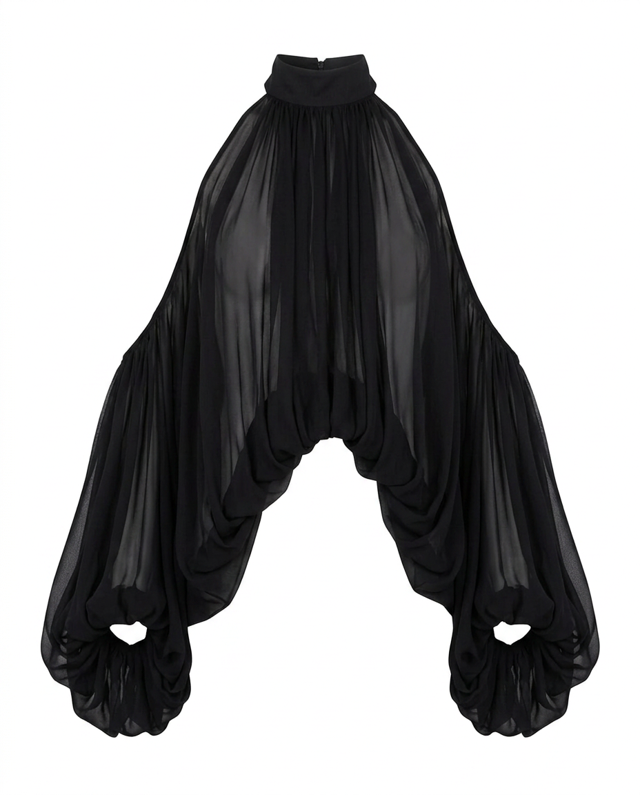 Radiant Loose Halter Blouse