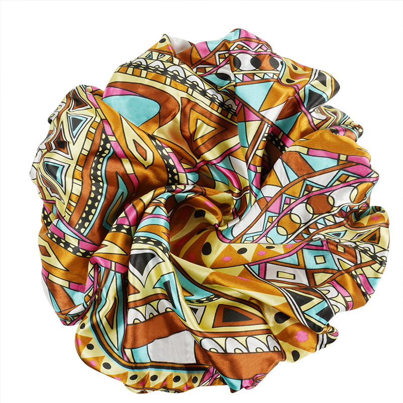 Ms. Remi Deco Silky Satin Bonnet X-Large, 1 Count, Assorted Patterns