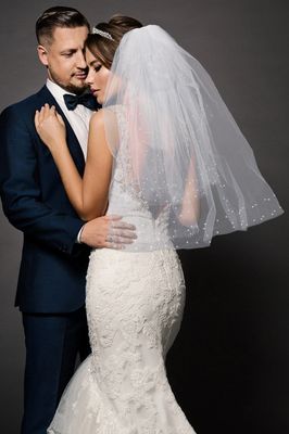 Pearl Bliss Wedding Veil