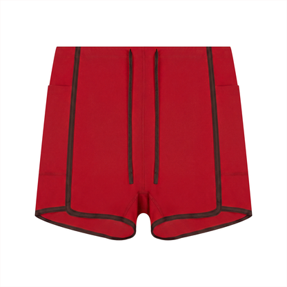 Short de yoga taille haute color block Loki & Ivy pour femme