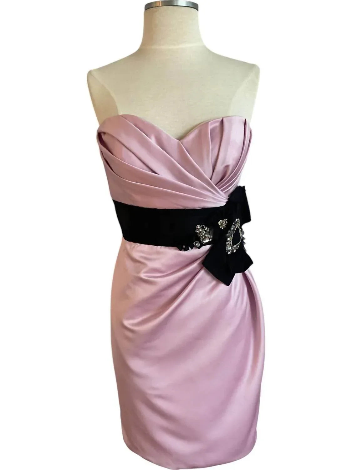 Women's Satin Cocktail Dress