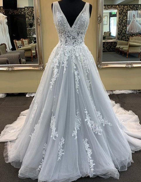 Silver Dream Evening Gown