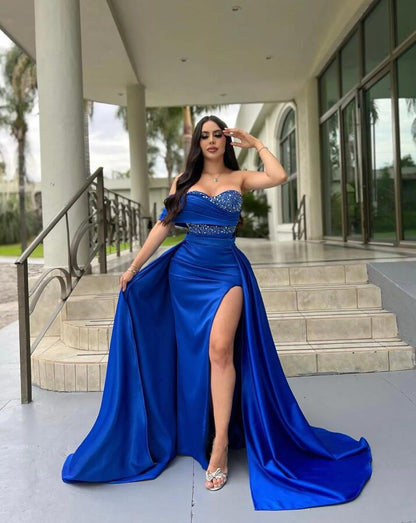 Regal and Royal Evening Gown