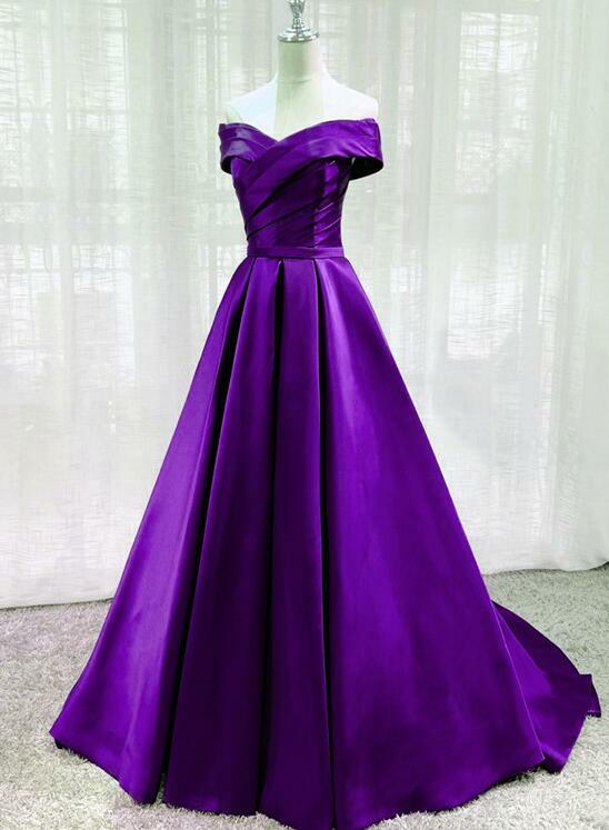 Gorgeous Grape Evening Gown