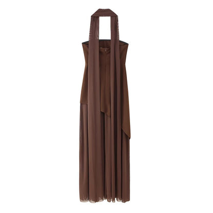 Sweet Spicy Tube Top Dress with Ribbon