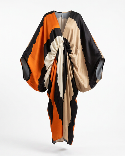Free Spirit Printed Oversized Kaftan
