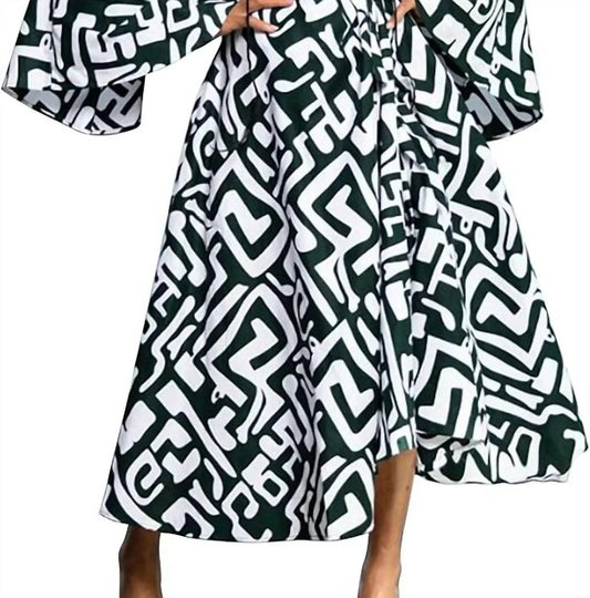 Ankara Wrap Dress