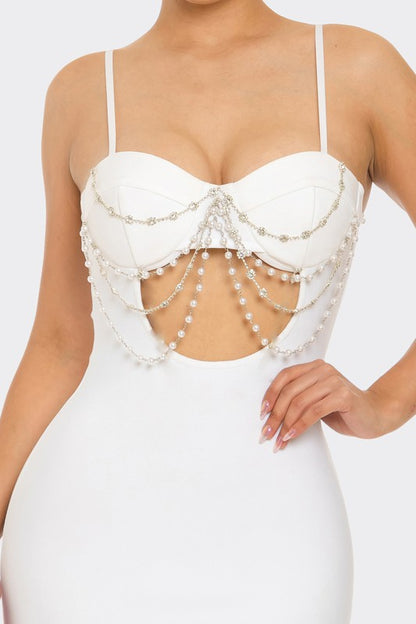 Bandage Baddie Midi Dress