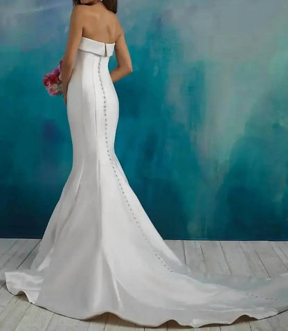 Sleeveless Wedding Dress