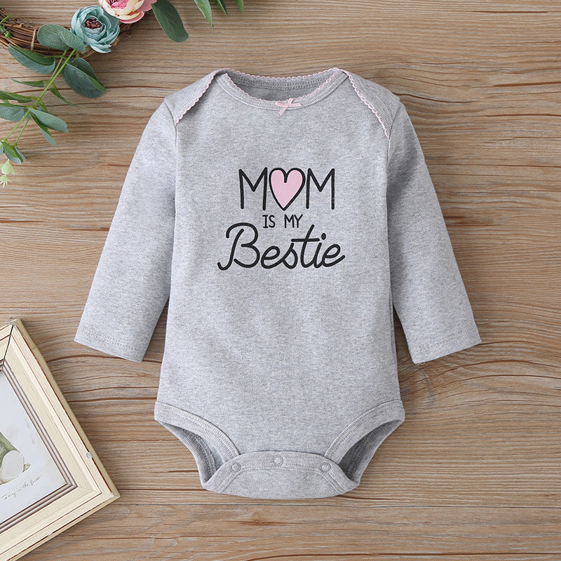 Mom's Bestie - Baby Bodysuit Set