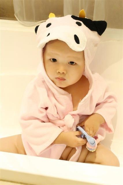 Cute Baby Animal Bathrobes