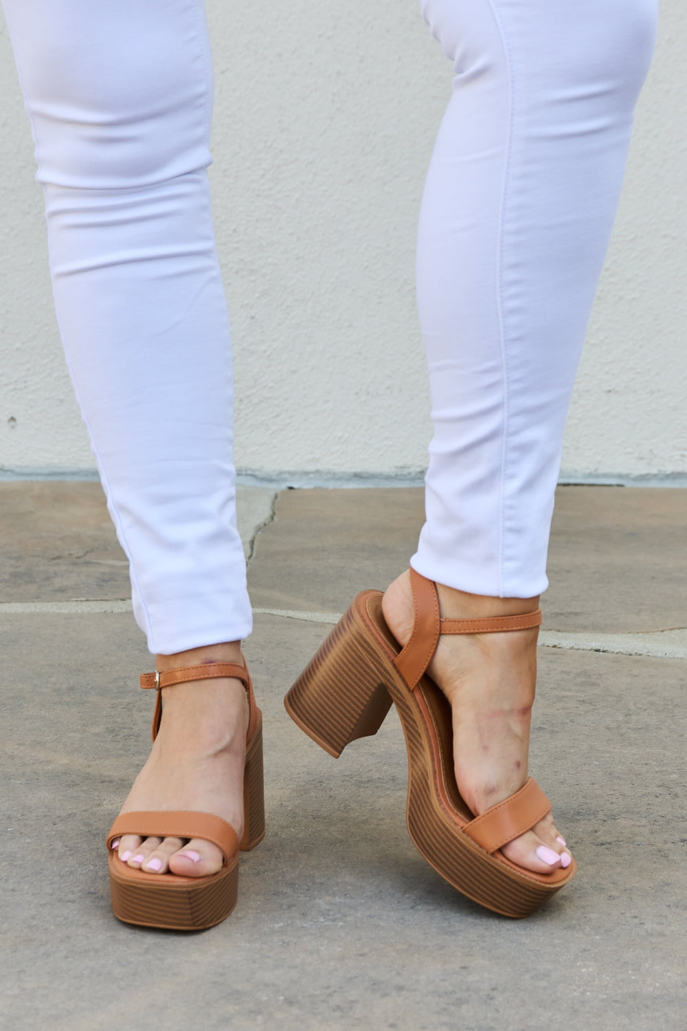 Beginner Pageant Platform Heel Sandals