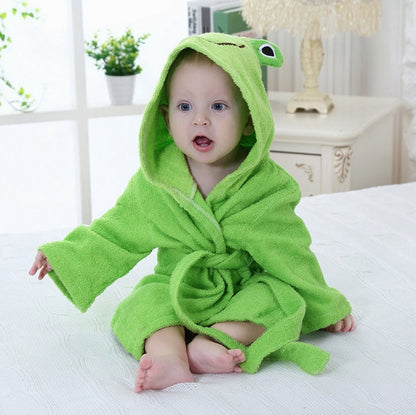 Cute Baby Animal Bathrobes