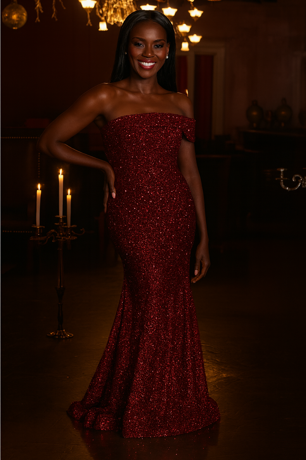 Hollywood Glam Mermaid Gown