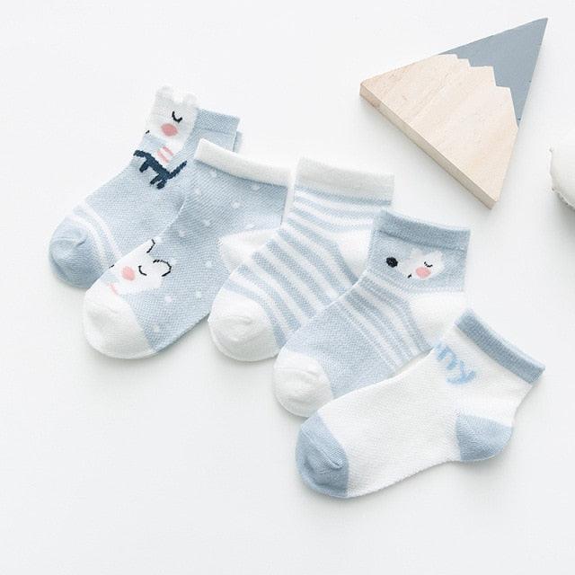 Cute Cartoon Baby Socks 0-2 YO