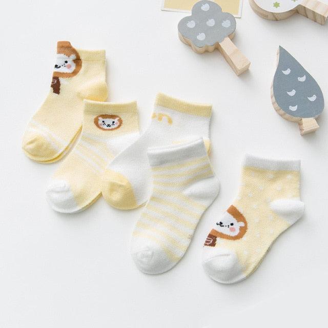 Cute Cartoon Baby Socks 0-2 YO