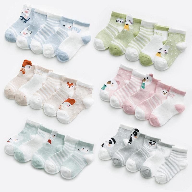 Cute Cartoon Baby Socks 0-2 YO