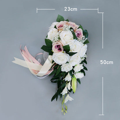 Waterfall Wedding Bouquet