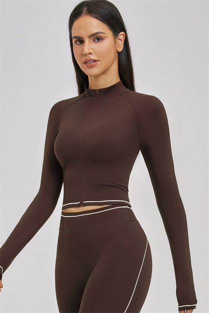 The Unbound Jacket Sports Bra Leggings 3-Piece Set