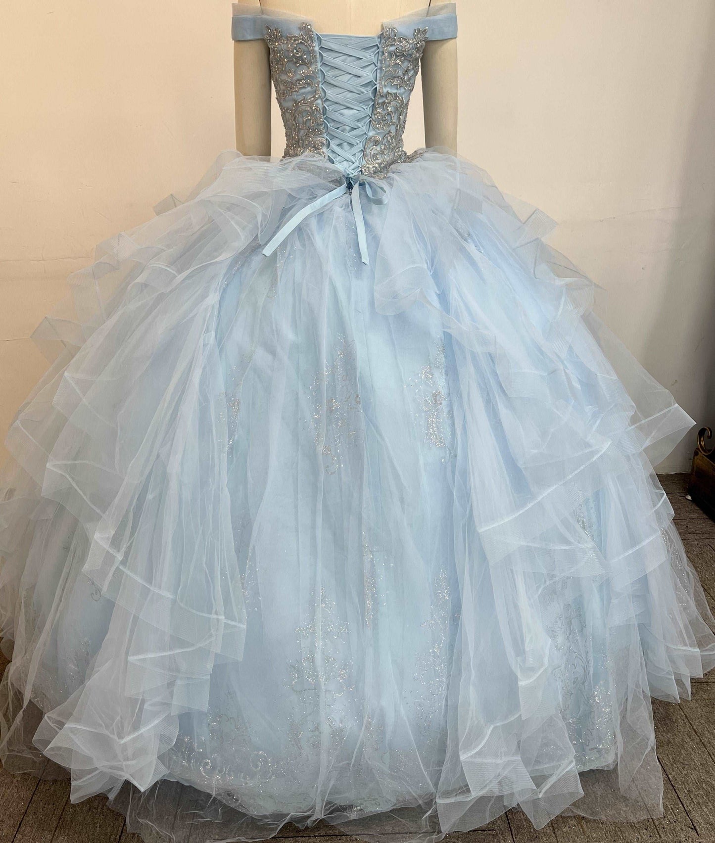 La Elsa Quinceañera Ball Gown