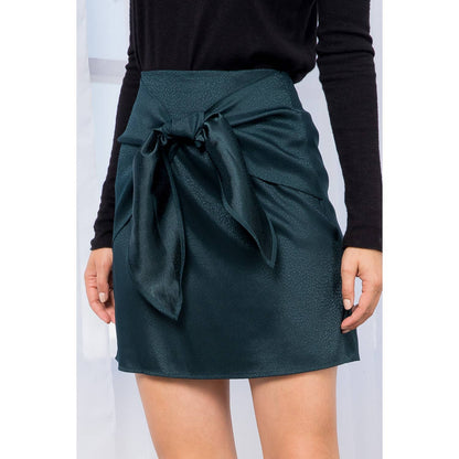 Bethany - Front Tie Mini Skirt