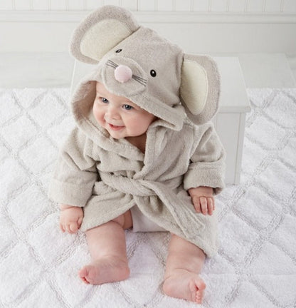 Cute Baby Animal Bathrobes