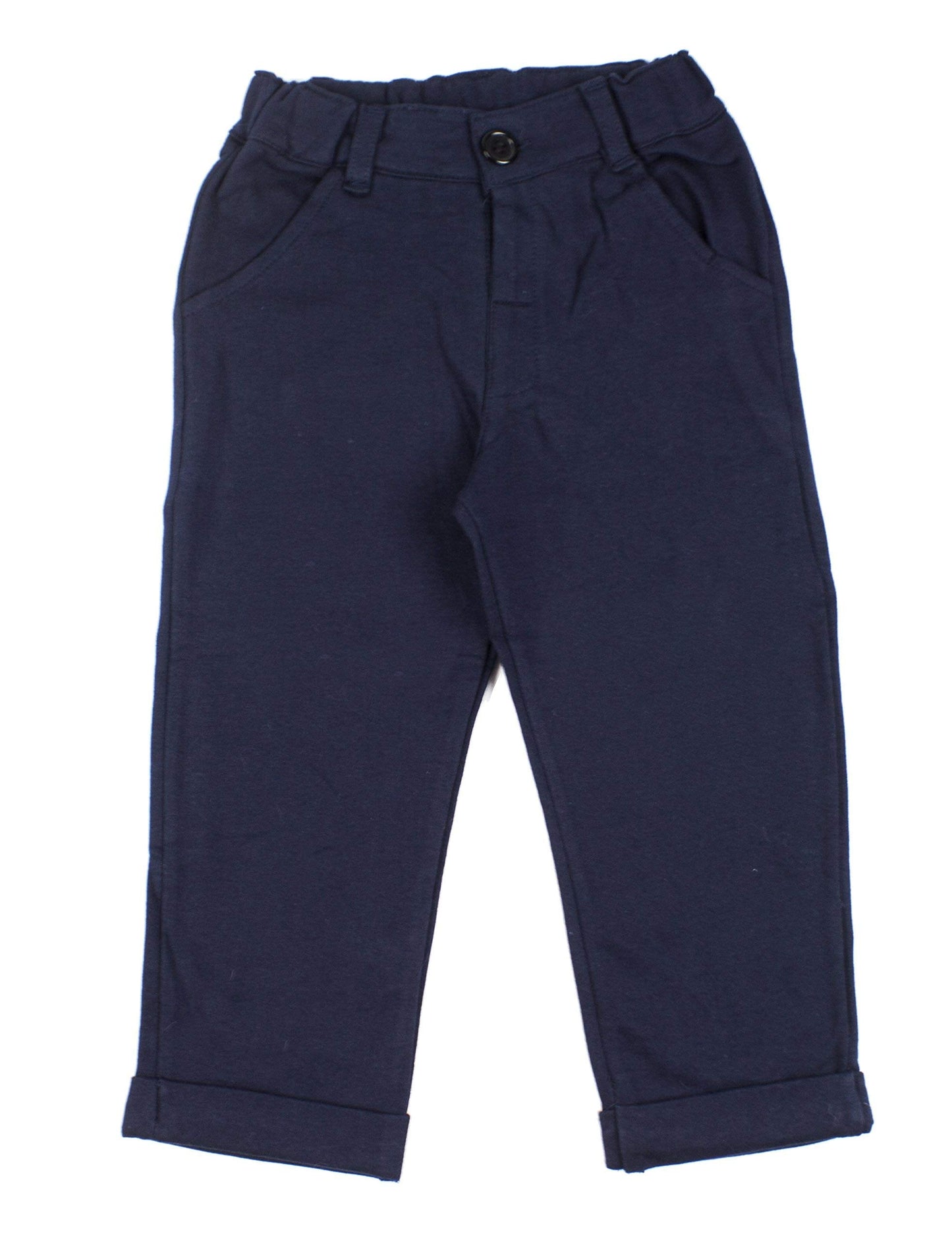 Little Gentlemen - Baby Boys Blue Romper, Pants, Vest and Hat 4-Piece Clothing Set