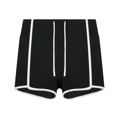 Short de yoga taille haute color block Loki & Ivy pour femme