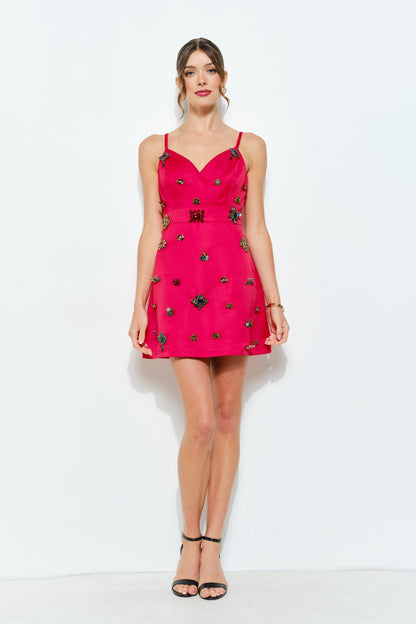 Crimson Crush Embellished Mini