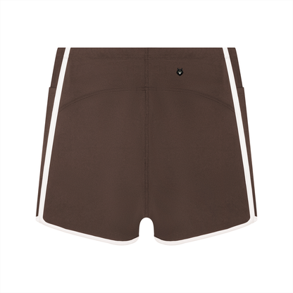 Short de yoga taille haute color block Loki & Ivy pour femme