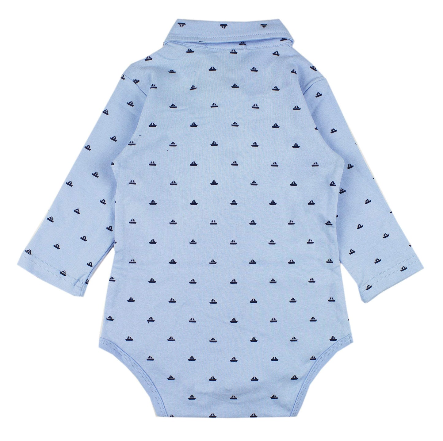 Little Gentlemen - Baby Boys Blue Romper, Pants, Vest and Hat 4-Piece Clothing Set