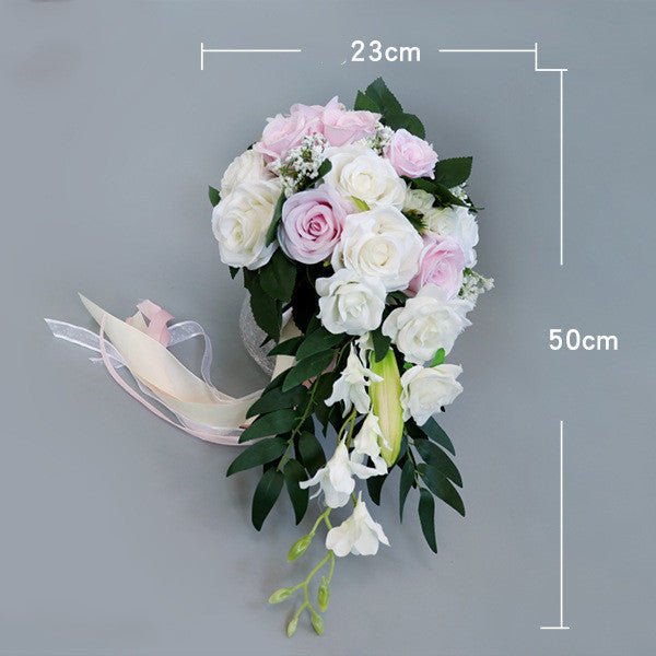 Waterfall Wedding Bouquet