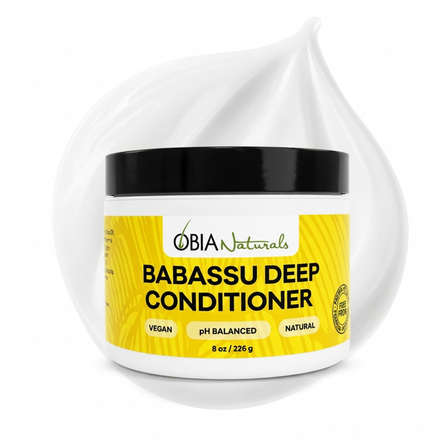 Babassu Deep Conditioner — Protein-Free for Dry, Curly Hair