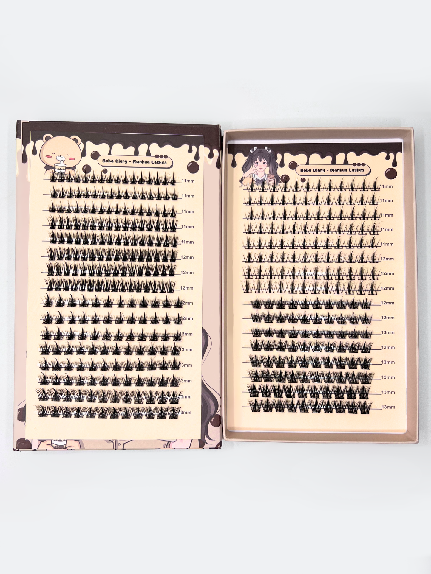 Boba Diary Manhua Manga Lash Clusters Book