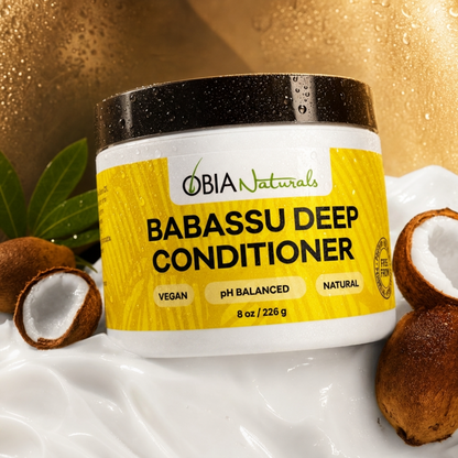 Babassu Deep Conditioner — Protein-Free for Dry, Curly Hair
