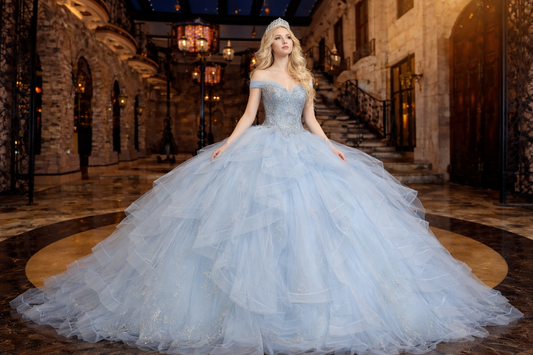 La Elsa Quinceañera Ball Gown