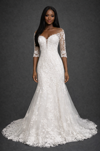 Timeless Elegance Wedding gown