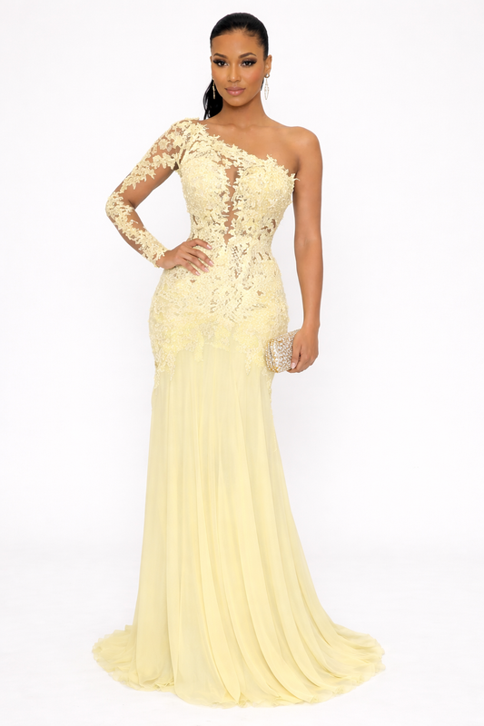 Full Bloom Evening Gown