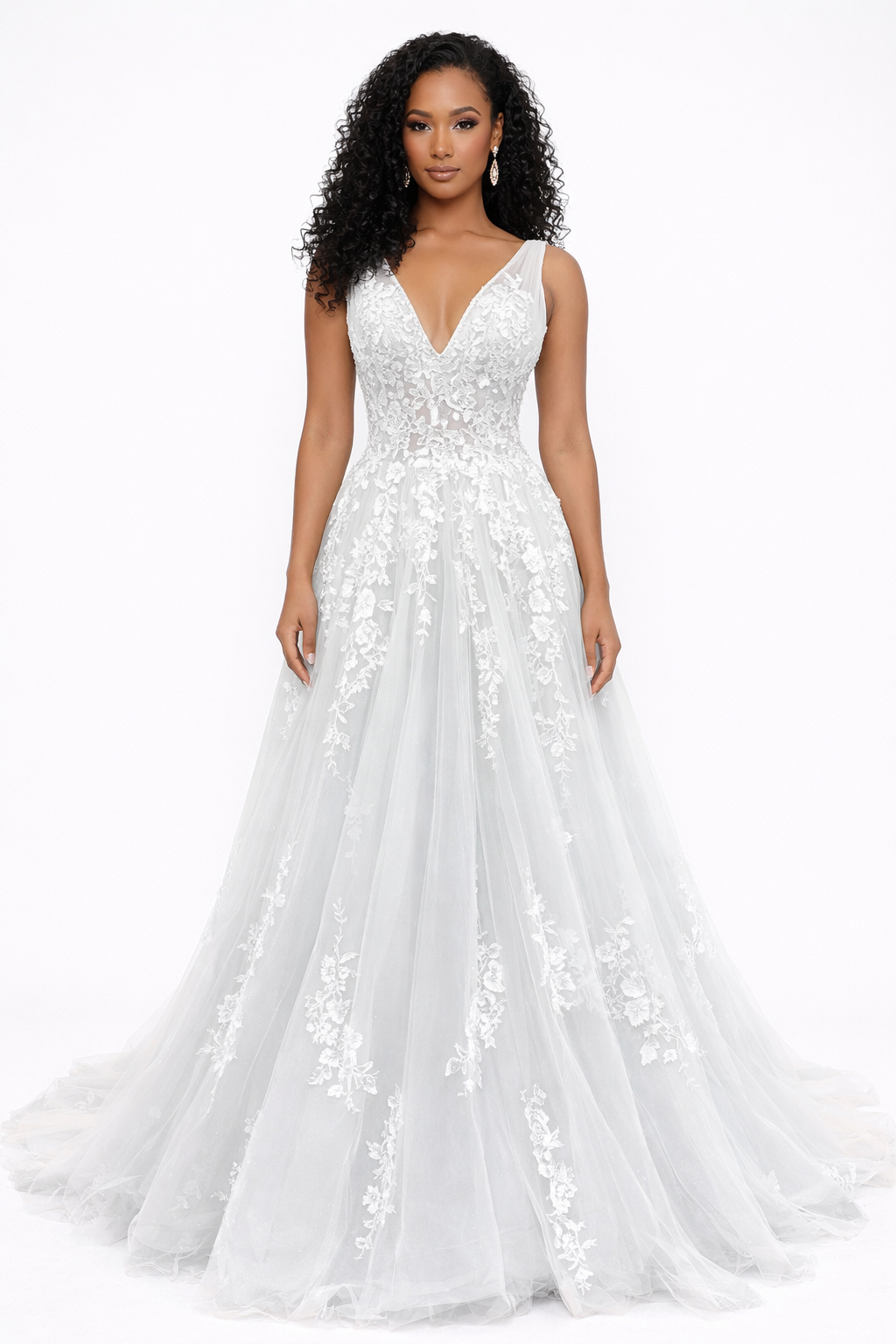 Silver Dream Evening Gown