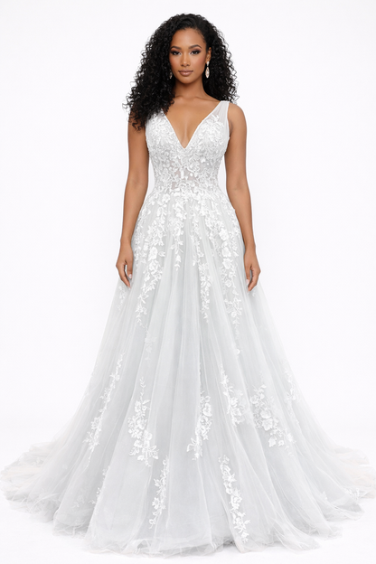 Silver Dream Evening Gown