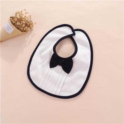 Baby Bowtie Burp Cloth Infant Saliva Towels