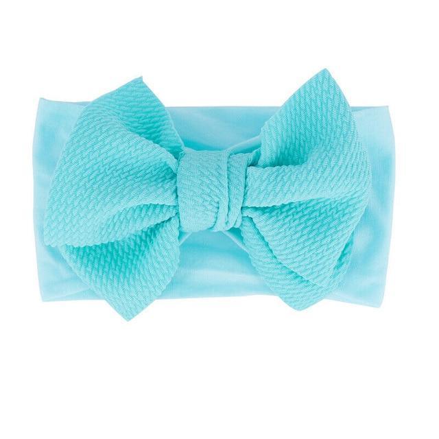 Baby Girl Cute Bow Headband Newborn Solid Headwear