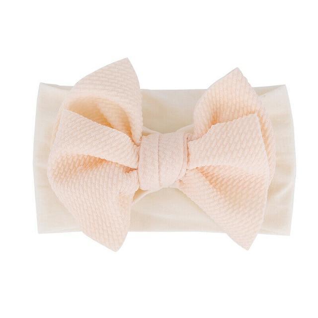 Baby Girl Cute Bow Headband Newborn Solid Headwear