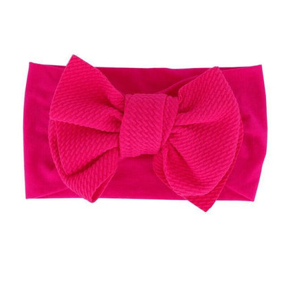 Baby Girl Cute Bow Headband Newborn Solid Headwear