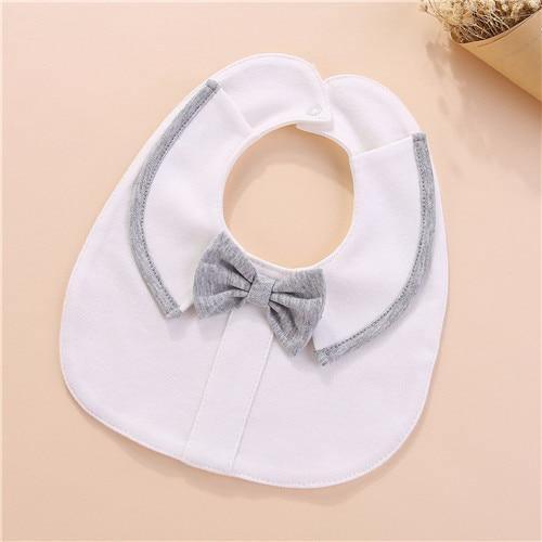 Baby Bowtie Burp Cloth Infant Saliva Towels