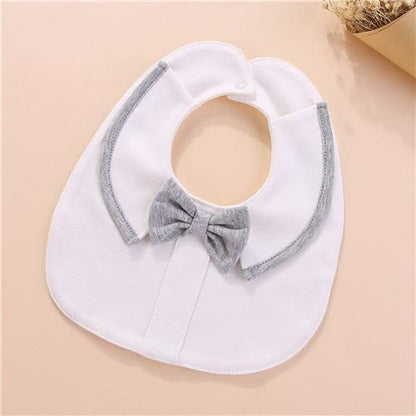 Baby Bowtie Burp Cloth Infant Saliva Towels