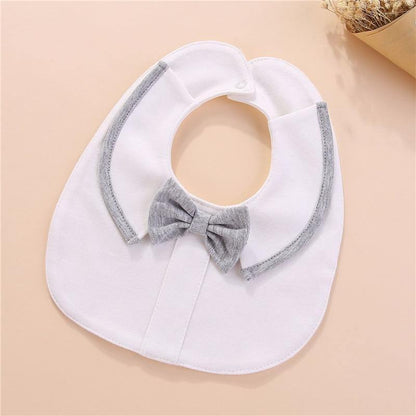 Baby Bowtie Burp Cloth Infant Saliva Towels