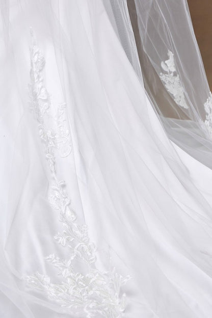 Chantilly Grace Cathedral Length Tulle Veil